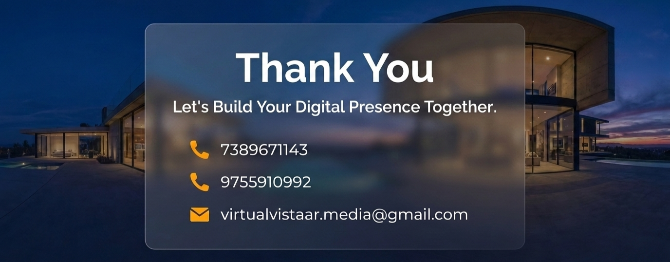 Thank You - Let's Build Your Digital Presence Together